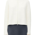 Lisa Yang Sadie Zip Cardigan - Vermillion