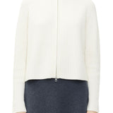 Lisa Yang Sadie Zip Cardigan - Vermillion