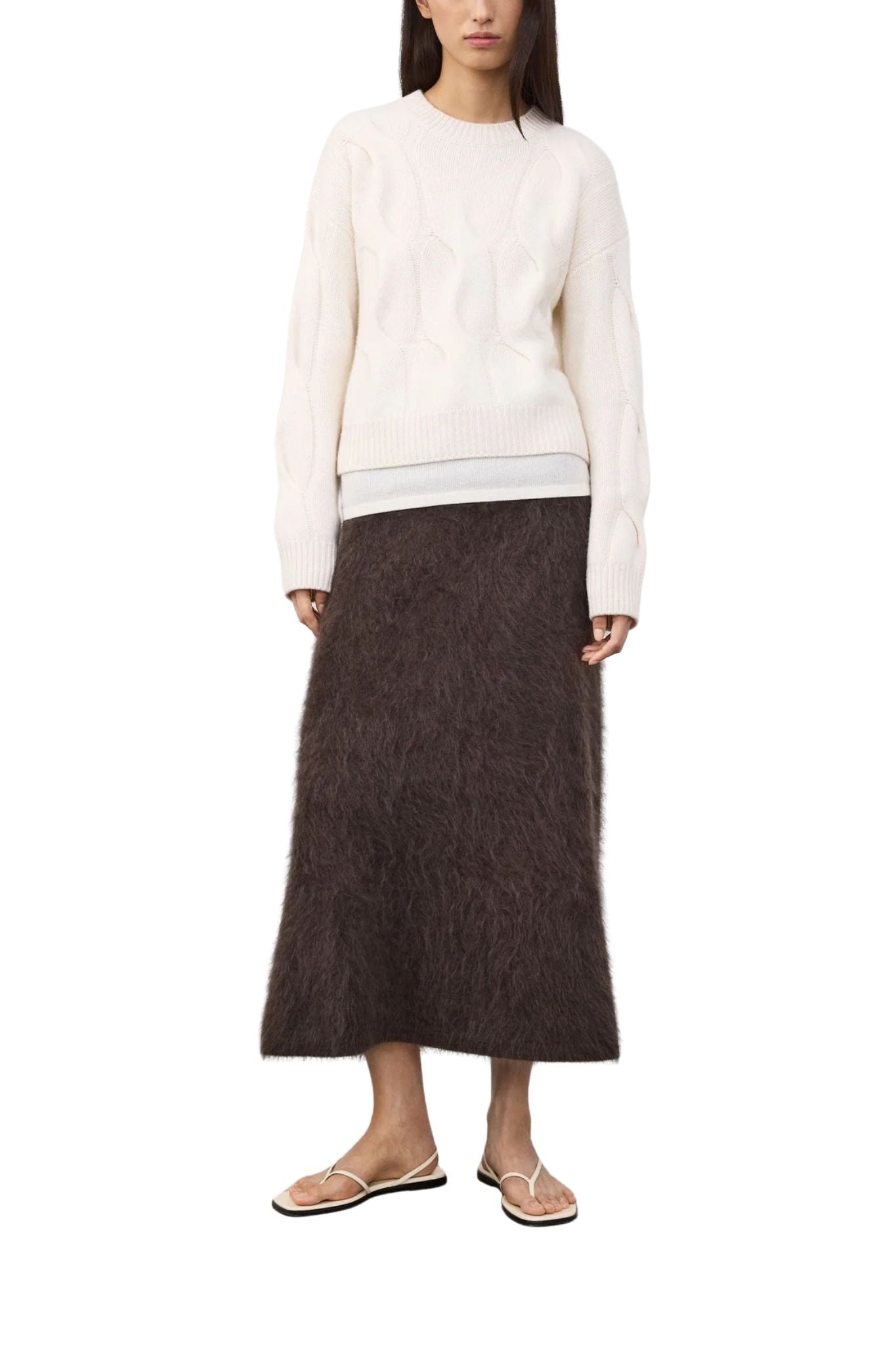 Lisa Yang Sammie Sweater - Vermillion