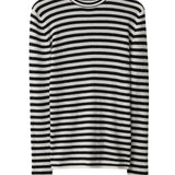 Lisa Yang Vivian Stripes Top - Vermillion