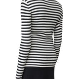 Lisa Yang Vivian Stripes Top - Vermillion