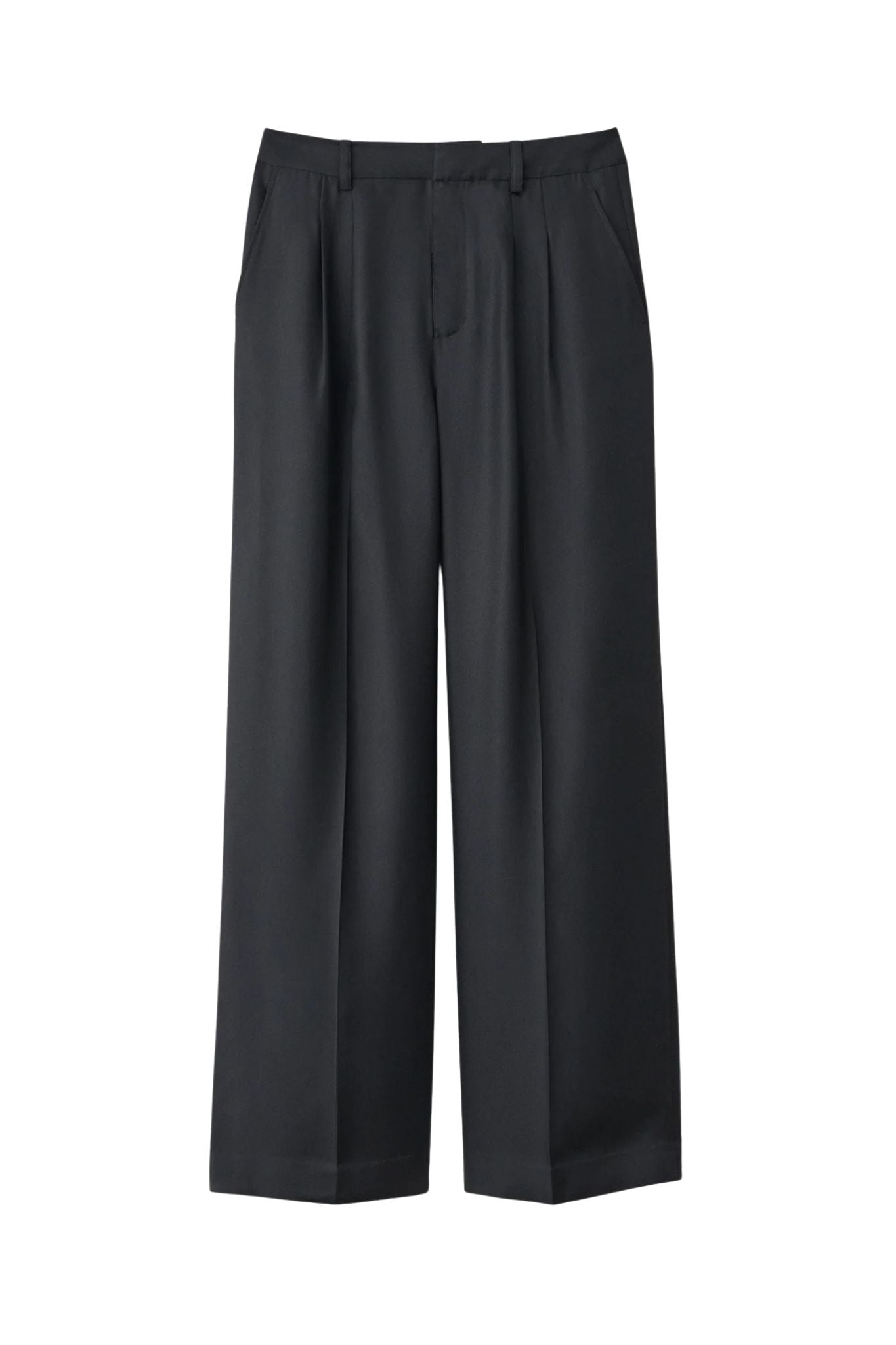 Lisa Yang Wide Leg Tailored Trousers - Vermillion