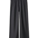 Lisa Yang Wide Leg Trousers With Piping Detail - Vermillion