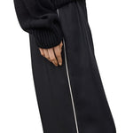 Lisa Yang Wide Leg Trousers With Piping Detail - Vermillion