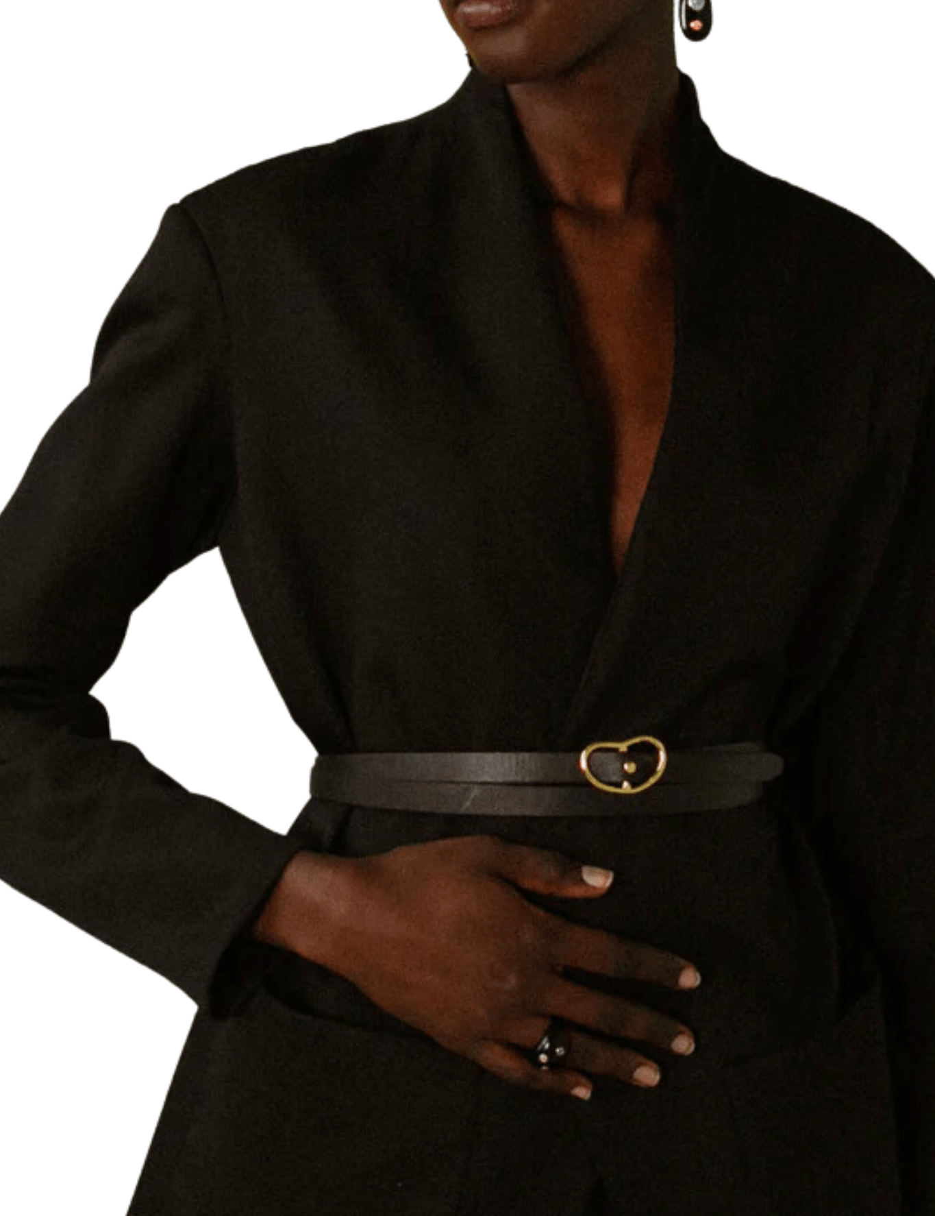 Lizzie Fortunato Double Wrap Georgia Belt - Vermillion