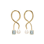 Lizzie Fortunato Etienne Earrings - Vermillion