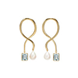 Lizzie Fortunato Etienne Earrings - Vermillion