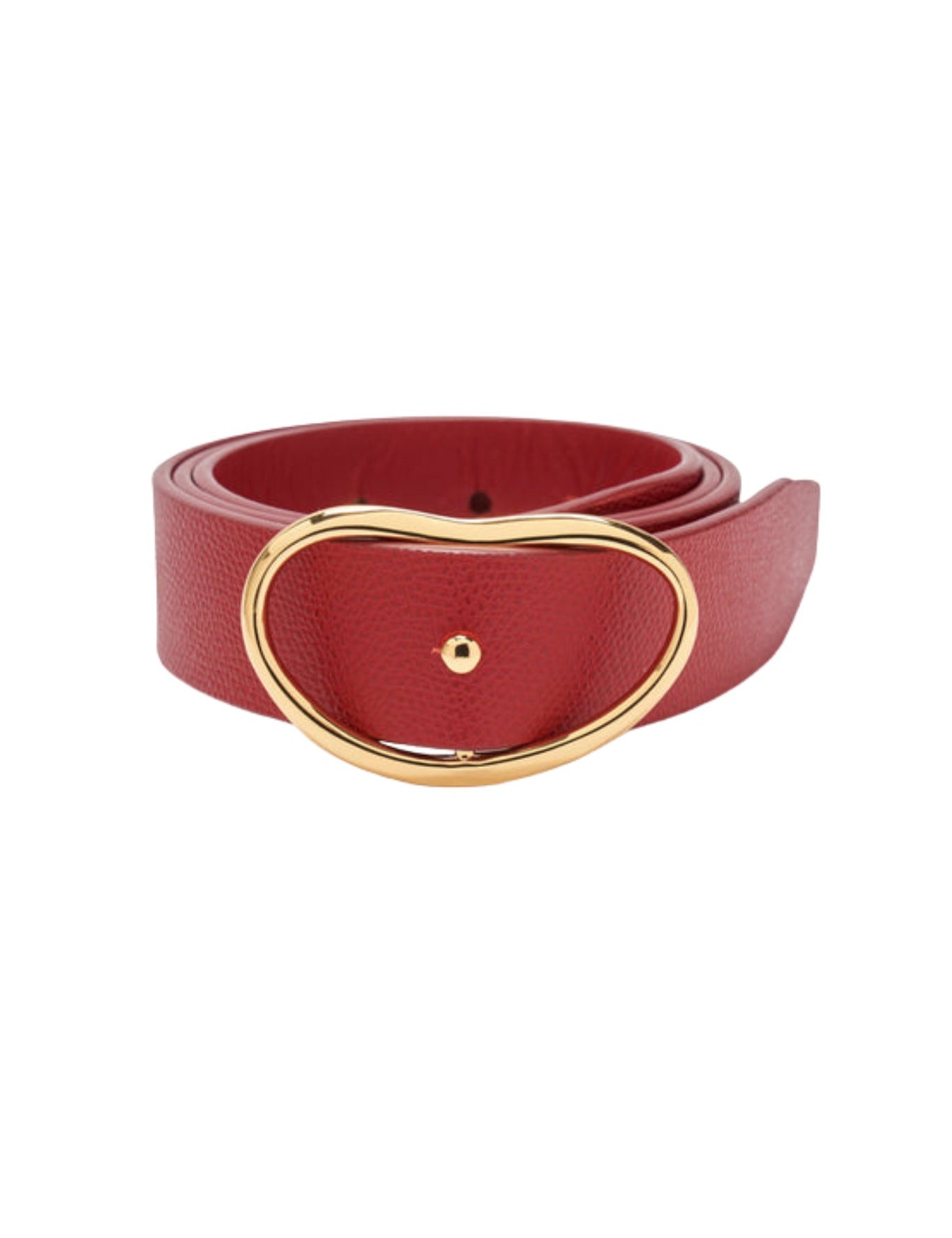 Lizzie Fortunato Wide Georgia Belt - Vermillion