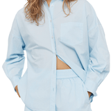 LMND Chiara Long Sleeve Shirt Classic - Vermillion