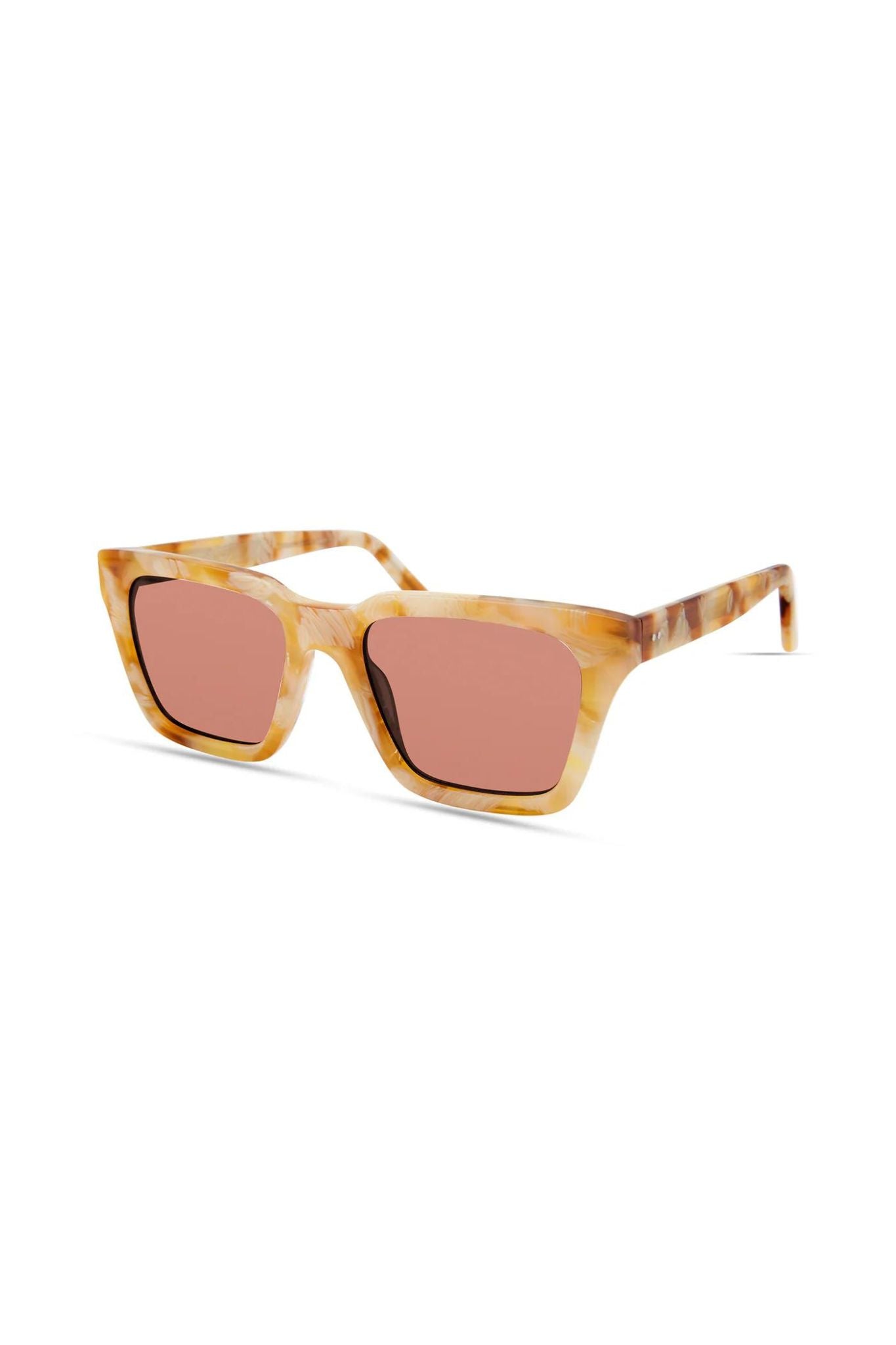 Lowercase Chelsea Sunglasses - Vermillion