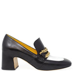 Madison Maison by Mara Bini Heeled Loafer - Vermillion