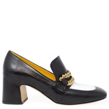 Madison Maison by Mara Bini Heeled Loafer - Vermillion