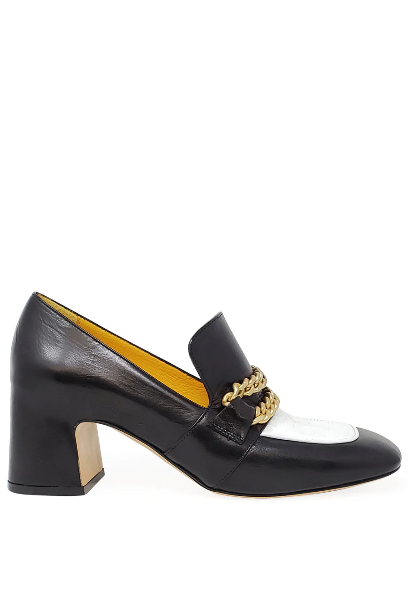 Madison Maison by Mara Bini Heeled Loafer - Vermillion