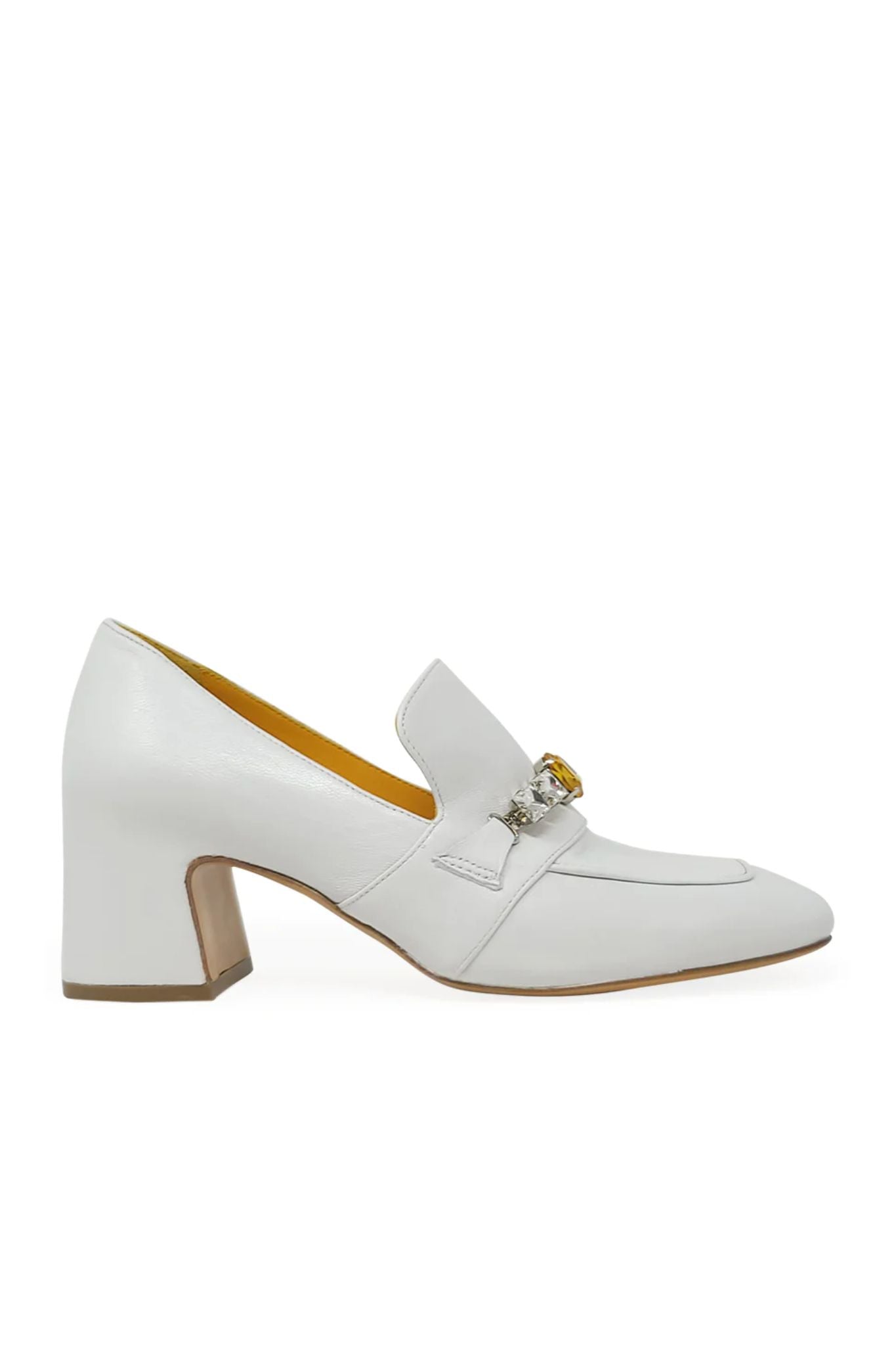 Madison Maison by Mara Bini Heeled Loafer - Vermillion