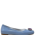 Madison Maison Marion Bejeweled Ballet Flat - Vermillion