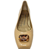 Madison Maison Marion Jeweled Ballet Flat - Vermillion