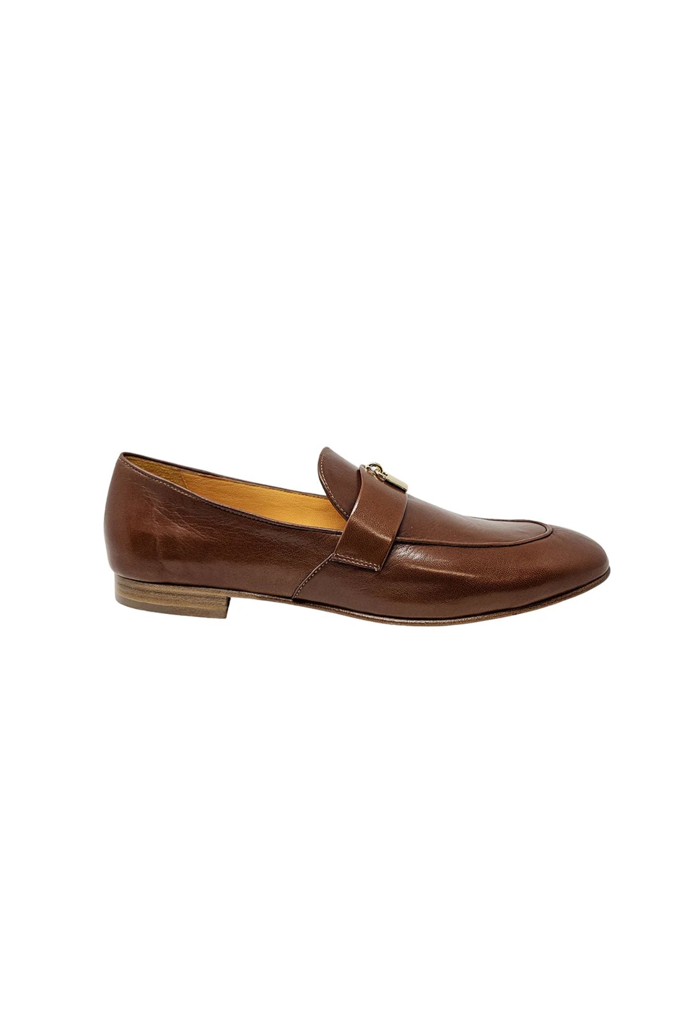 Madison Maison Pat Loafer - Vermillion