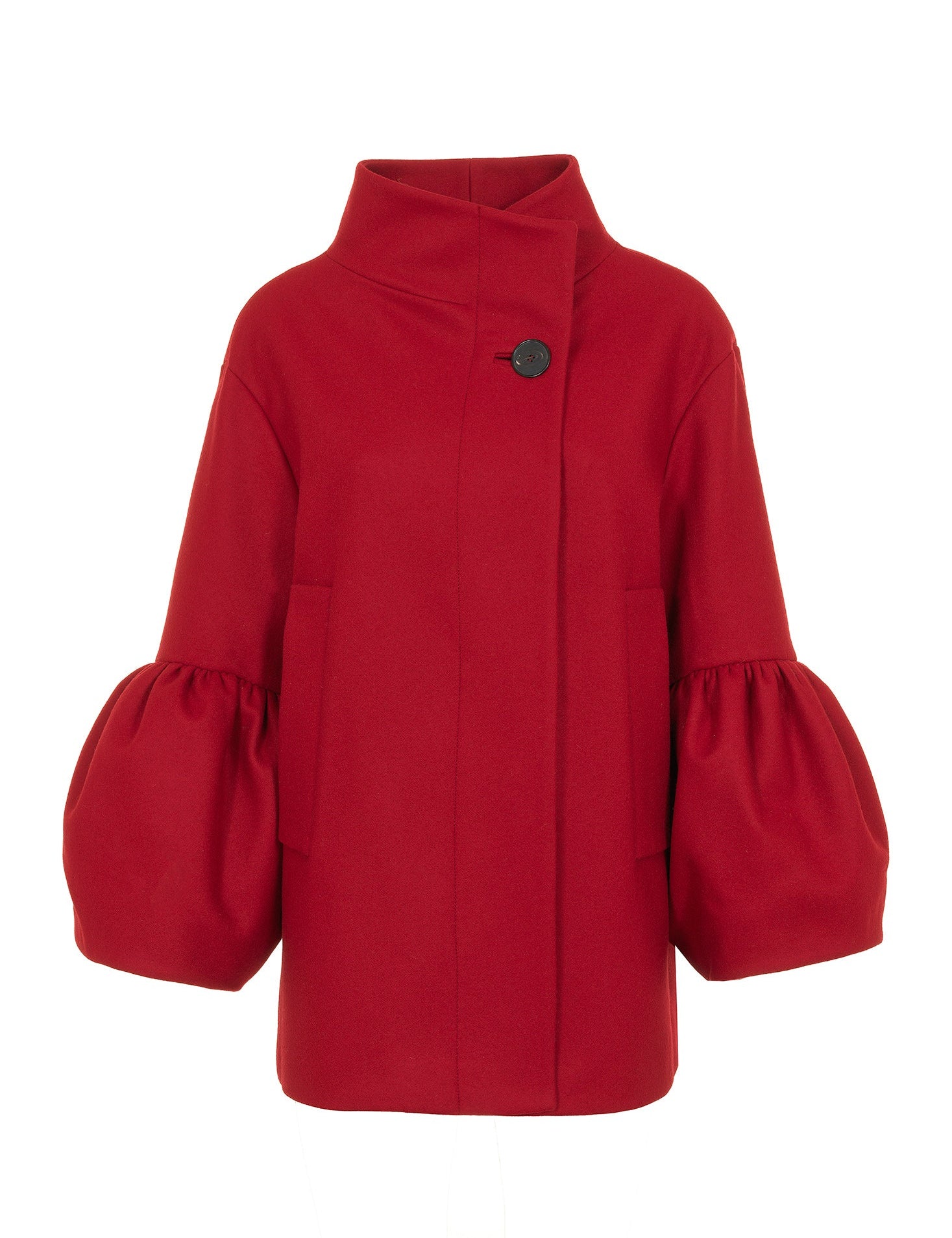 Mantu Coat - Vermillion