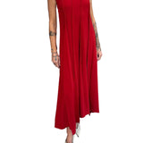 Mantu Dress - Vermillion