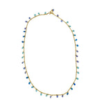 Marie Helene de Taillac Blue Lagoon Dangling Necklace - Vermillion