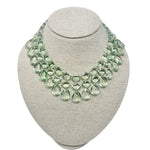 Marie Helene de Taillac Green Quartz Queen Necklace - Vermillion