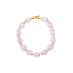 Marie Helene de Taillac Lady Like Oval Stones Bracelet - Vermillion