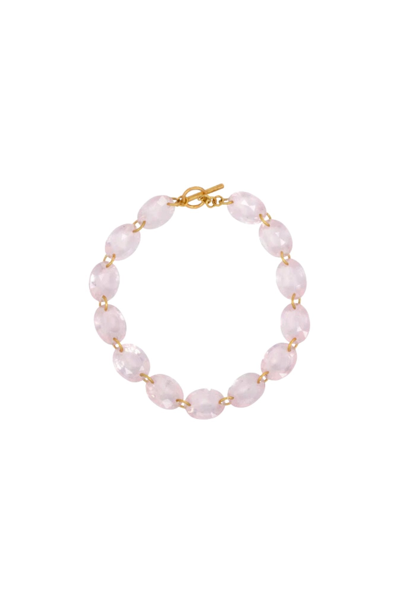 Marie Helene de Taillac Lady Like Oval Stones Bracelet - Vermillion