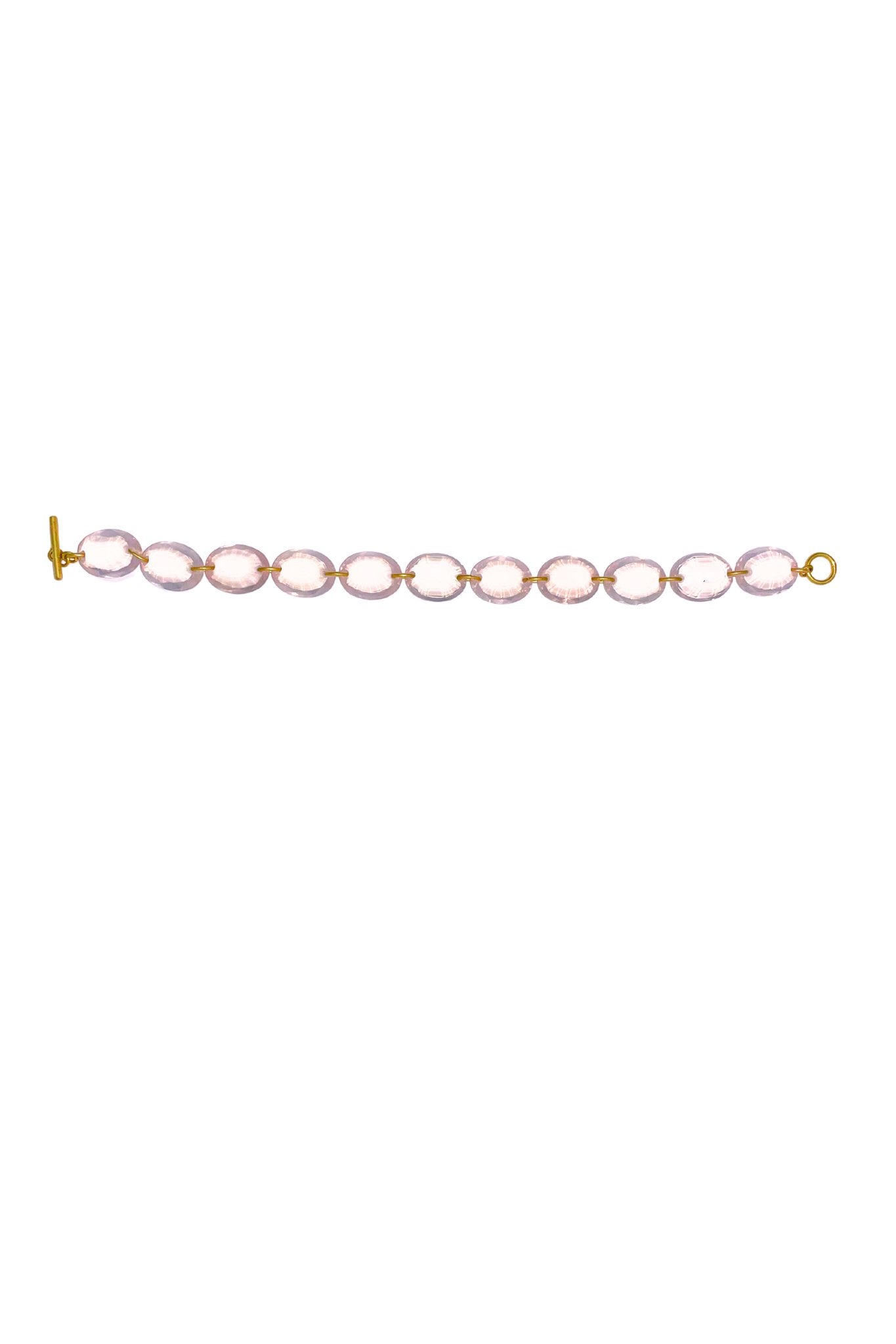 Marie Helene de Taillac Lady Like Oval Stones Bracelet - Vermillion