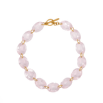 Marie Helene de Taillac Lady Like Oval Stones Bracelet - Vermillion