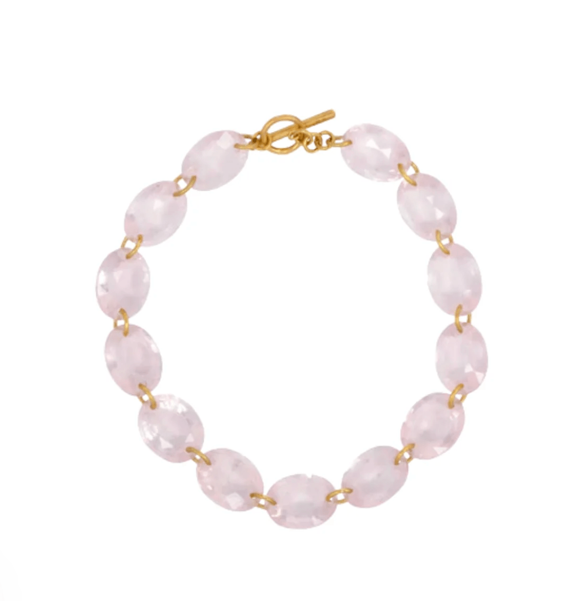 Marie Helene de Taillac Lady Like Oval Stones Bracelet - Vermillion