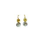 Marie Helene de Taillac Lemon Quartz & Green Quartz XS Gem Incandescence Earrings - Vermillion