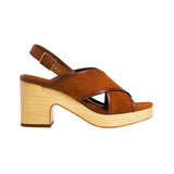 Marion Parke Avery Platform Sandal - Vermillion
