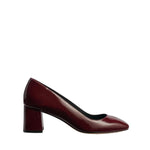 Marion Parke Classic Block Heel Pump 60 - Vermillion