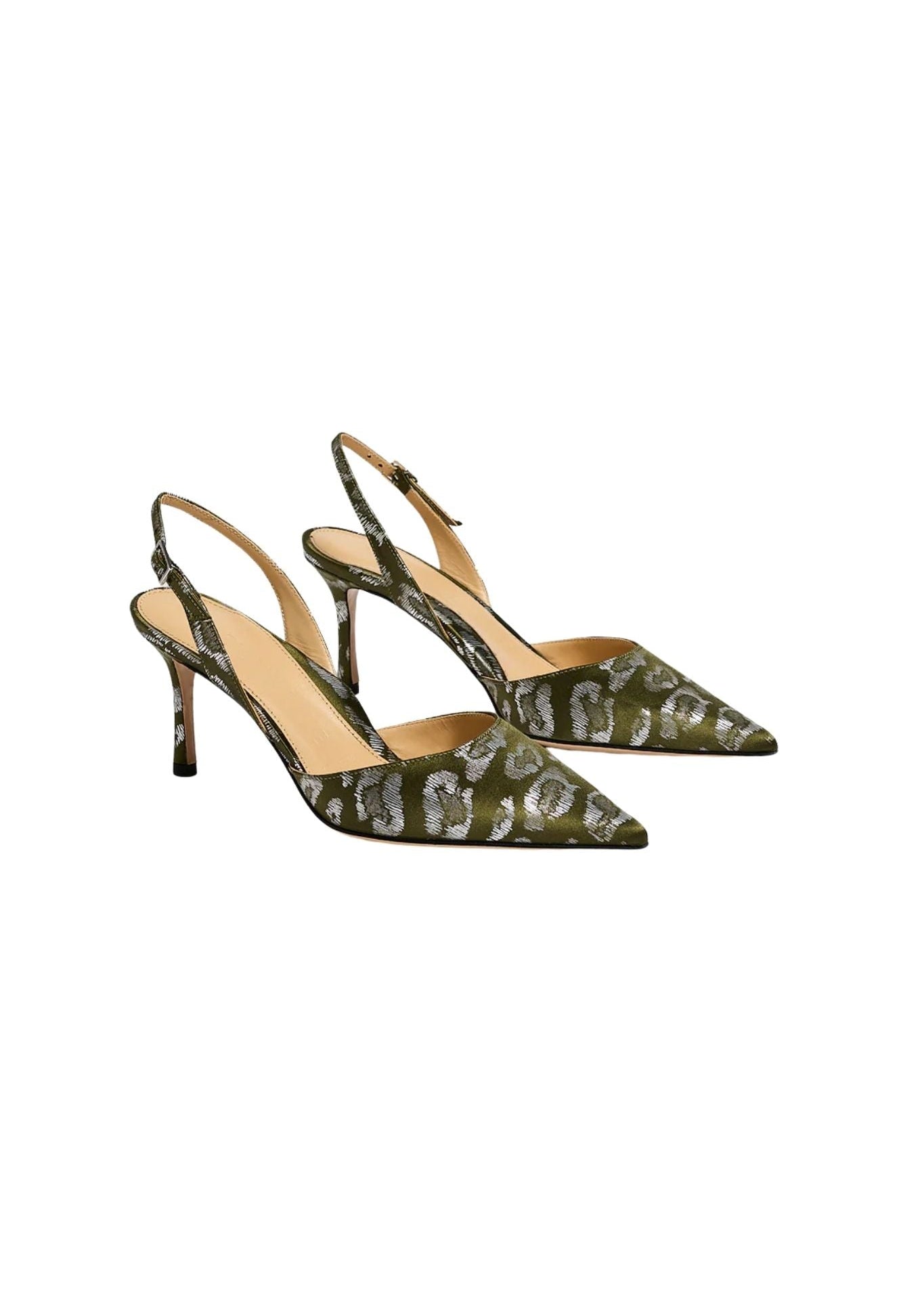 Marion Parke Classic Slingback 70 - Vermillion