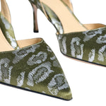 Marion Parke Classic Slingback 70 - Vermillion