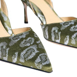 Marion Parke Classic Slingback 70 - Vermillion