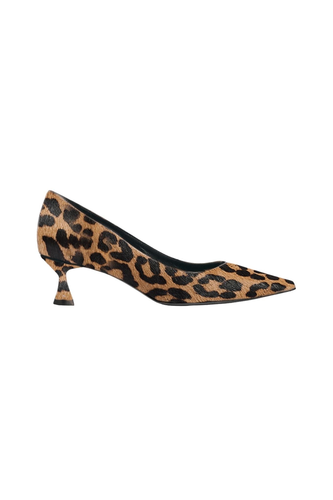 Marion Parke Flared Kitten Heel Pump - Vermillion