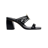 Marion Parke Mia Block Heel - Vermillion