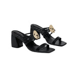 Marion Parke Mia Block Heel - Vermillion