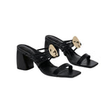 Marion Parke Mia Block Heel - Vermillion