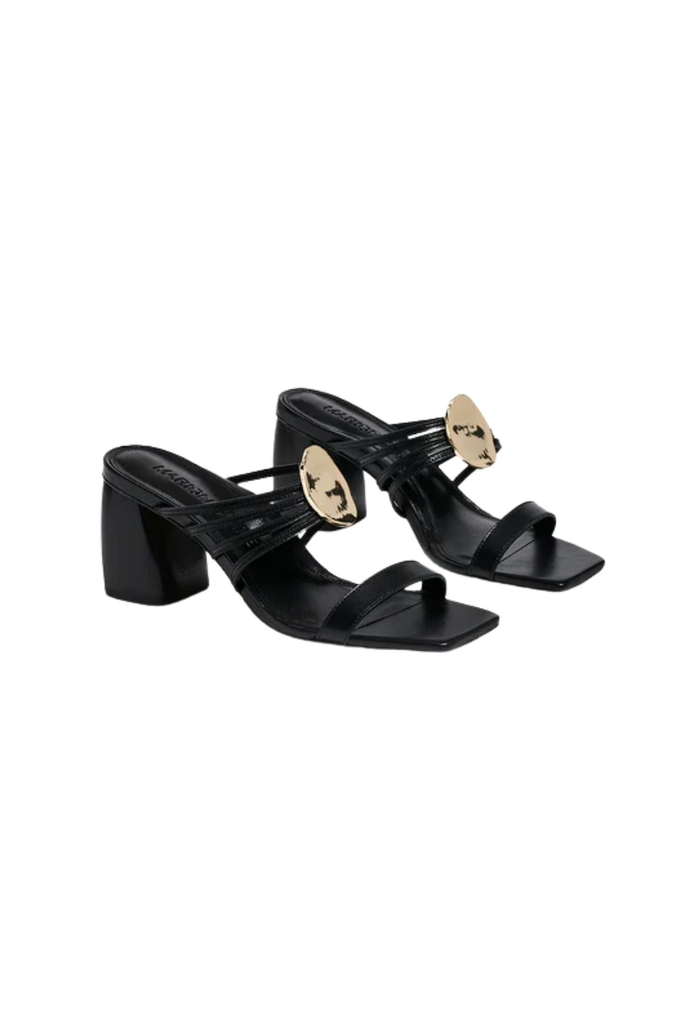 Marion Parke Mia Block Heel - Vermillion
