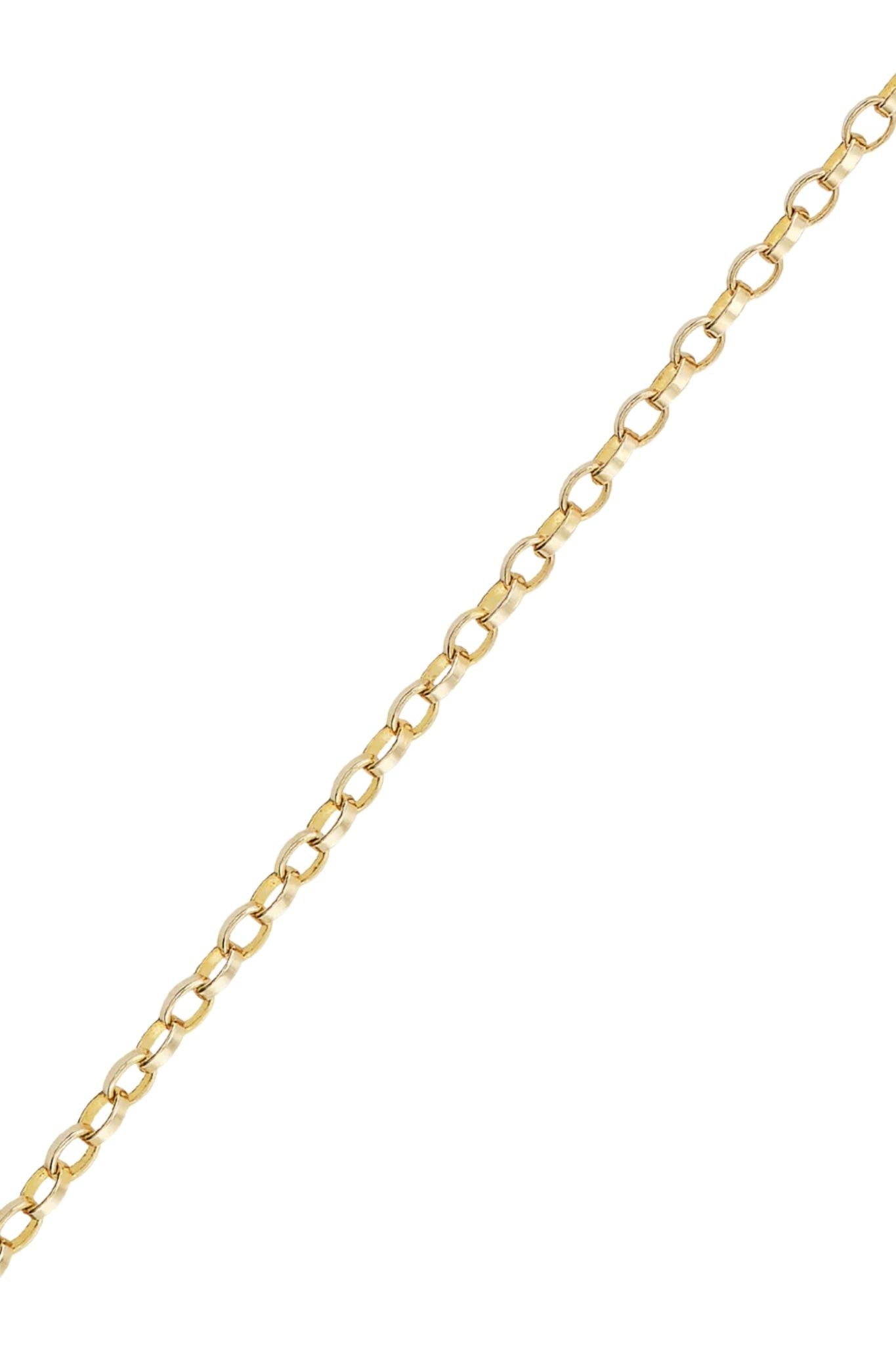 Marlo Laz 14K Yellow Gold 1.8 Rolo Chain 16" - Vermillion