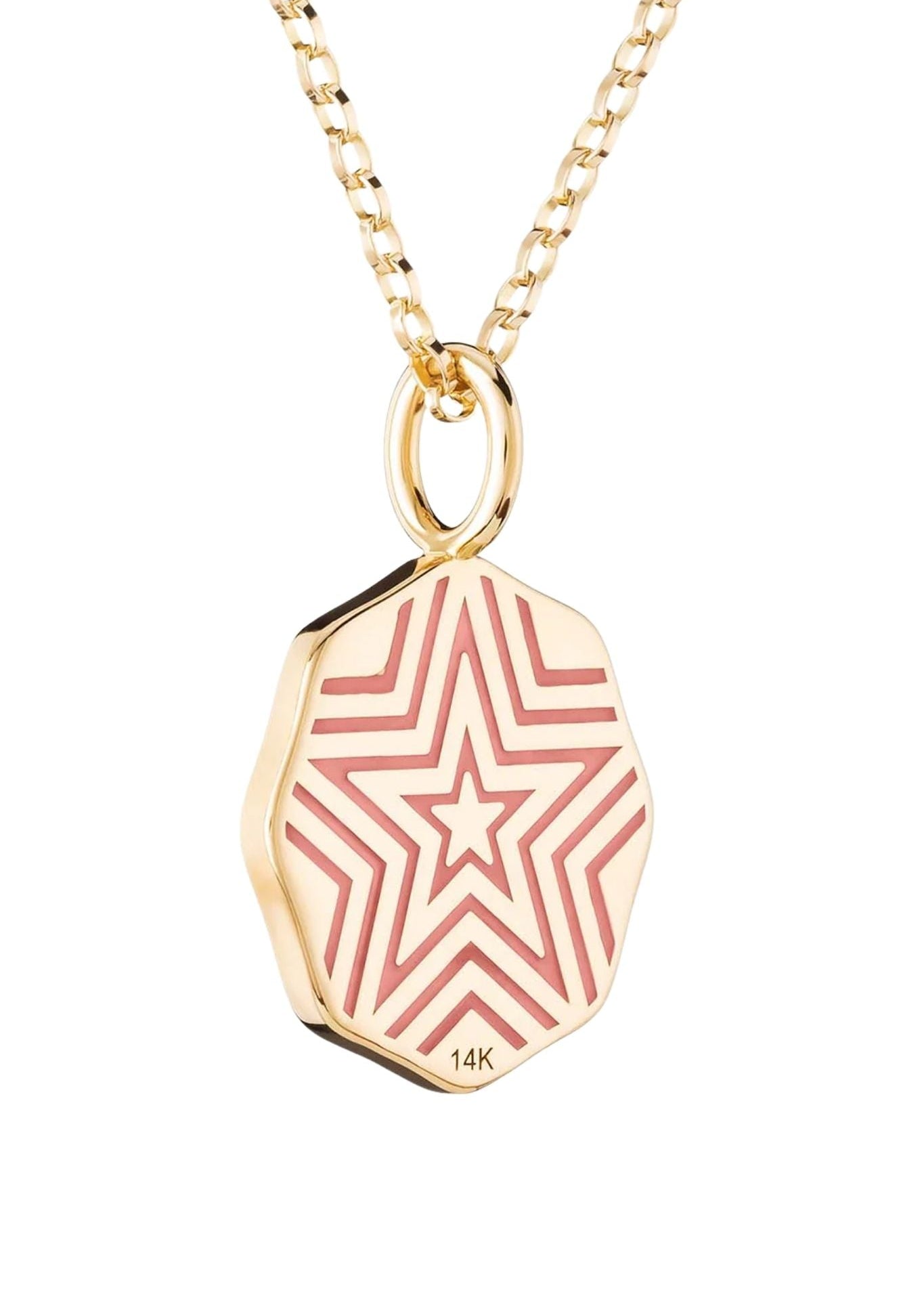 Marlo Laz Mini Porte Bonheur Charm Citrine - Vermillion