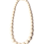 Megan Park Graded Resin Bead Necklace - Vermillion