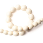 Megan Park Graded Resin Bead Necklace - Vermillion