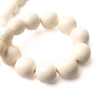 Megan Park Graded Resin Bead Necklace - Vermillion