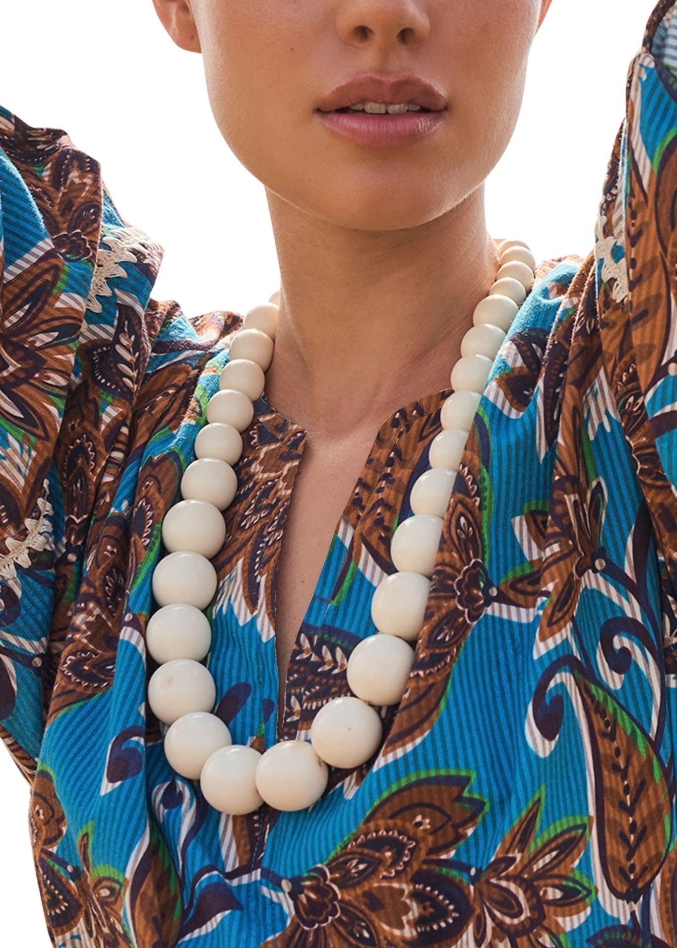 Megan Park Kaia Crochet Trimmed Dress - Vermillion