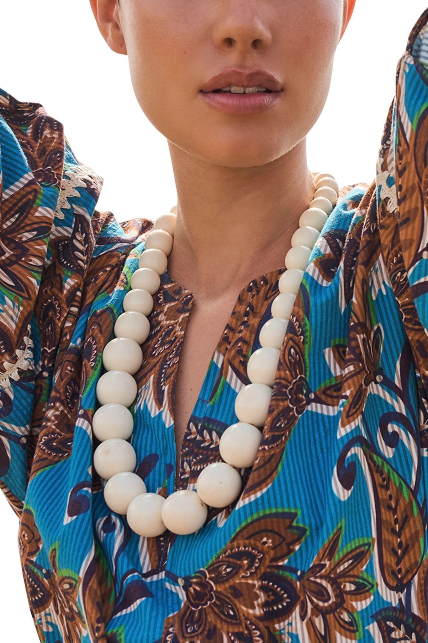 Megan Park Kaia Crochet Trimmed Dress - Vermillion