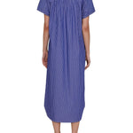 Megan Park Riley Embroidered Poplin Dress - Vermillion