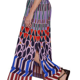 Megan Park Zuri Crepe Resort Skirt - Vermillion